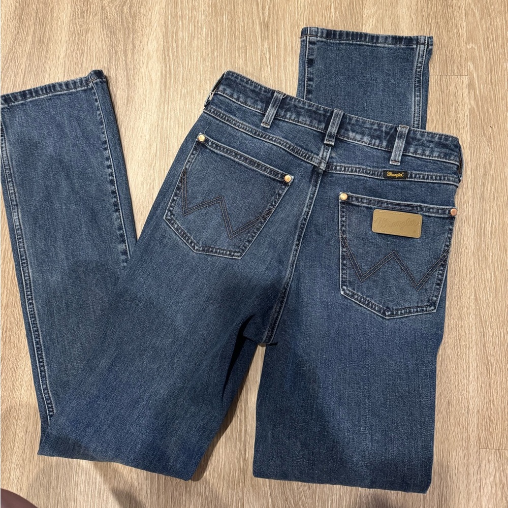 Wrangler x Lainey Wilson Baskin Dark Wash Boot Hugger Jeans